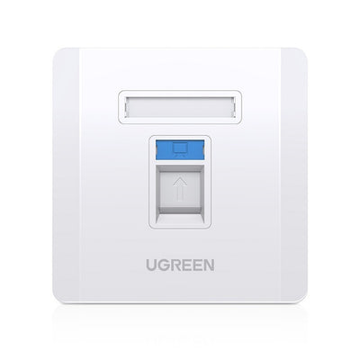 UGREEN UG-80183 Wall Plate Dual Ports 5pc/Box