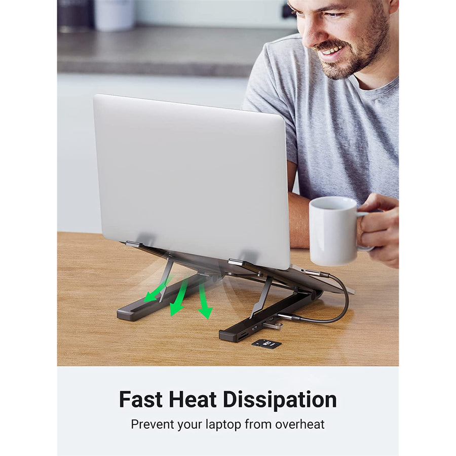 UGREEN  UG-80551  Laptop Stand USB-C Docking Station Hub