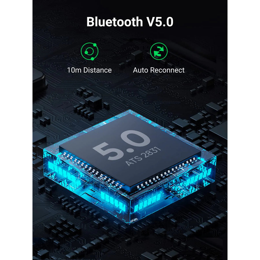 UG-80893 - UGREEN Bluetooth 5.0 Transmitter  Receiver  2 in 1 Wireless Aux BT 3.5mm Jack Adapter