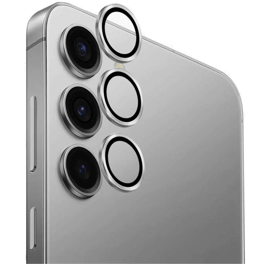 Uniq Galaxy S25+   Aluminium Camera Lens Protector - Silver