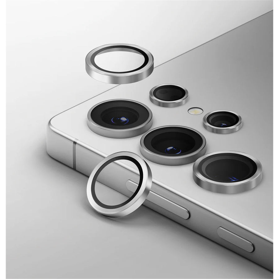 Uniq Galaxy S25+   Aluminium Camera Lens Protector - Silver