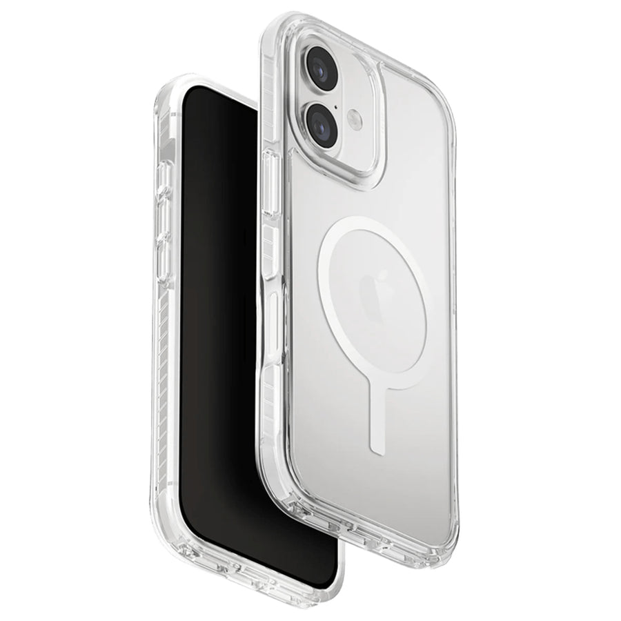 Uniq iPhone 17 (6.3") 2025   Magclick Charging Combat Case - Blanc White