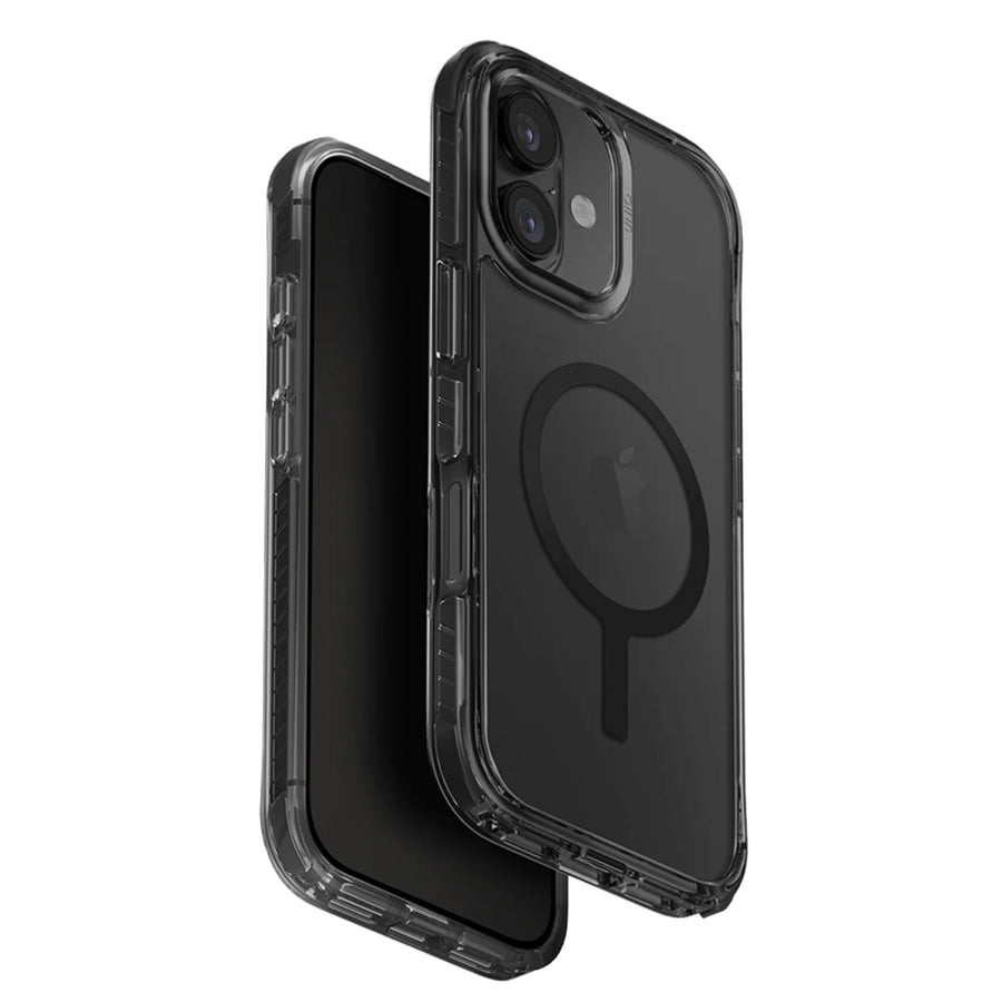 Uniq iPhone 17 (6.3") 2025   Magclick Charging Combat Case - Carbon Black