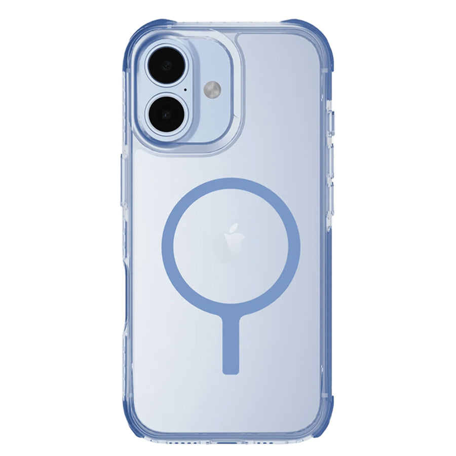 Uniq iPhone 17 (6.3") 2025   Magclick Charging Combat Case - Mist Blue