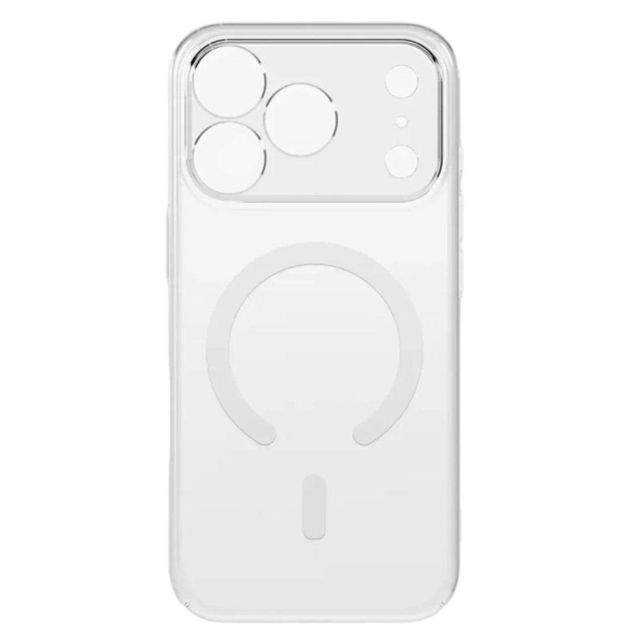 Uniq iPhone 17 Pro (6.3") 2025   Magclick Charging Airsuit Case - Glossy Clear / White