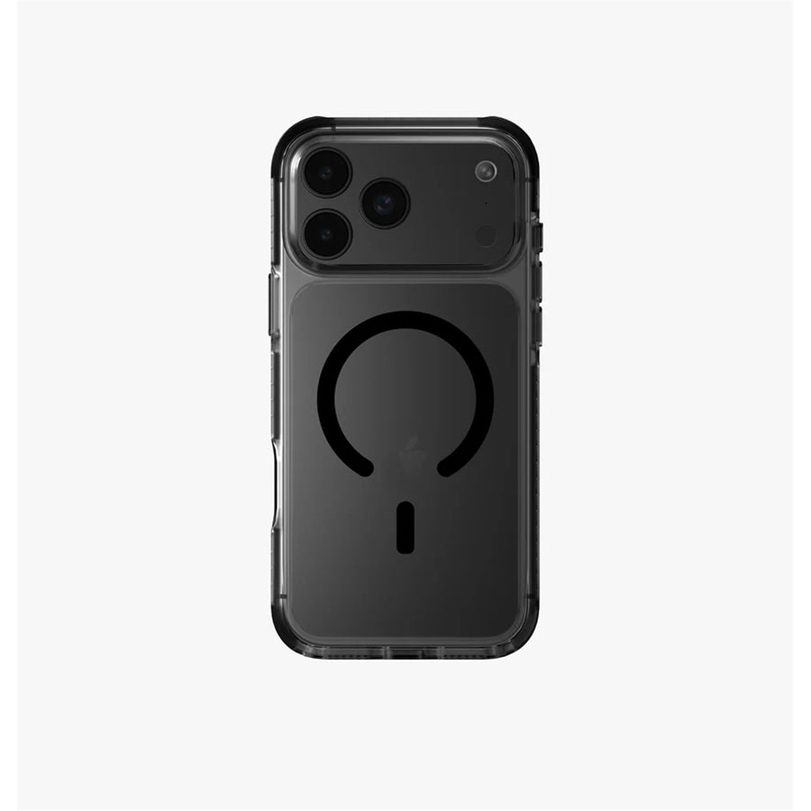 Uniq iPhone 17 Pro (6.3") 2025   Magclick Charging Combat  Case - Carbon Black