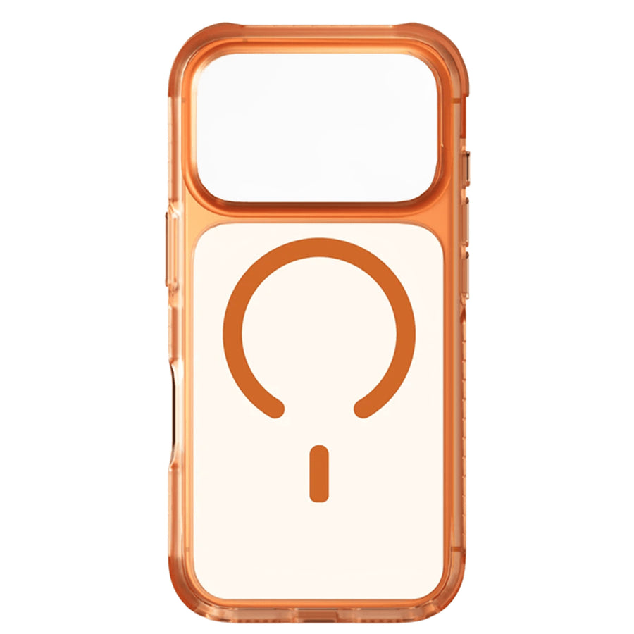 Uniq iPhone 17 Pro (6.3") 2025   Magclick Charging Combat  Case - Volt Orange