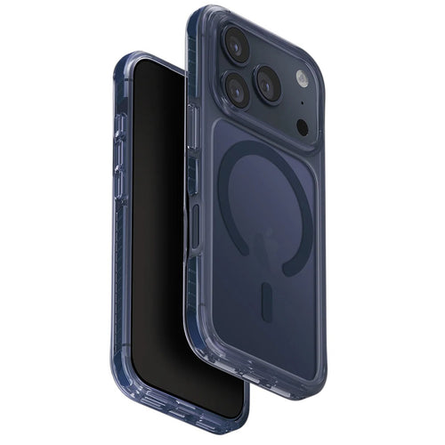 Uniq iPhone 17 Pro (6.3") 2025   Magclick Charging Combat  Case - Navy Blue