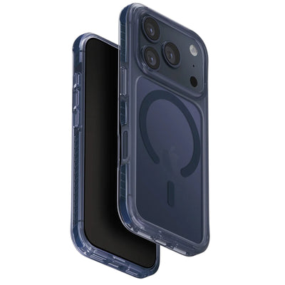 Uniq iPhone 17 Pro (6.3") 2025   Magclick Charging Combat  Case - Navy Blue