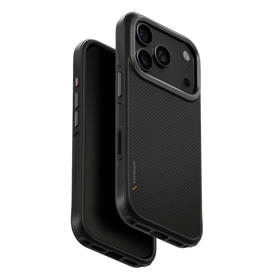 Uniq iPhone 17 Pro (6.3") 2025   Magclick Charging Keva Case - Carbon Black