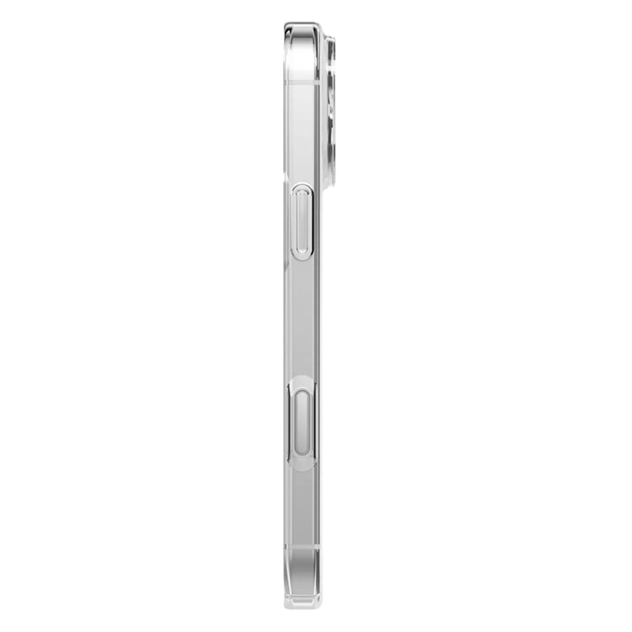 Uniq iPhone 17 Pro Max (6.9") 2025   Magclick Charging Airsuit Case - Glossy Clear / White