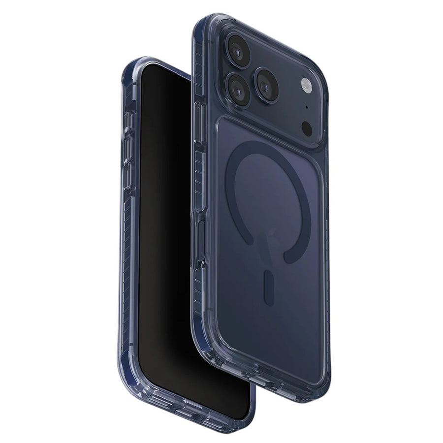 Uniq iPhone 17 Pro Max (6.9") 2025   Magclick Charging Combat Case - Navy Blue