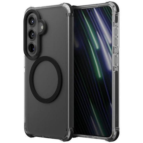 Uniq Galaxy S26 (2026)   Magclick Charging Combat Case - Carbon Black