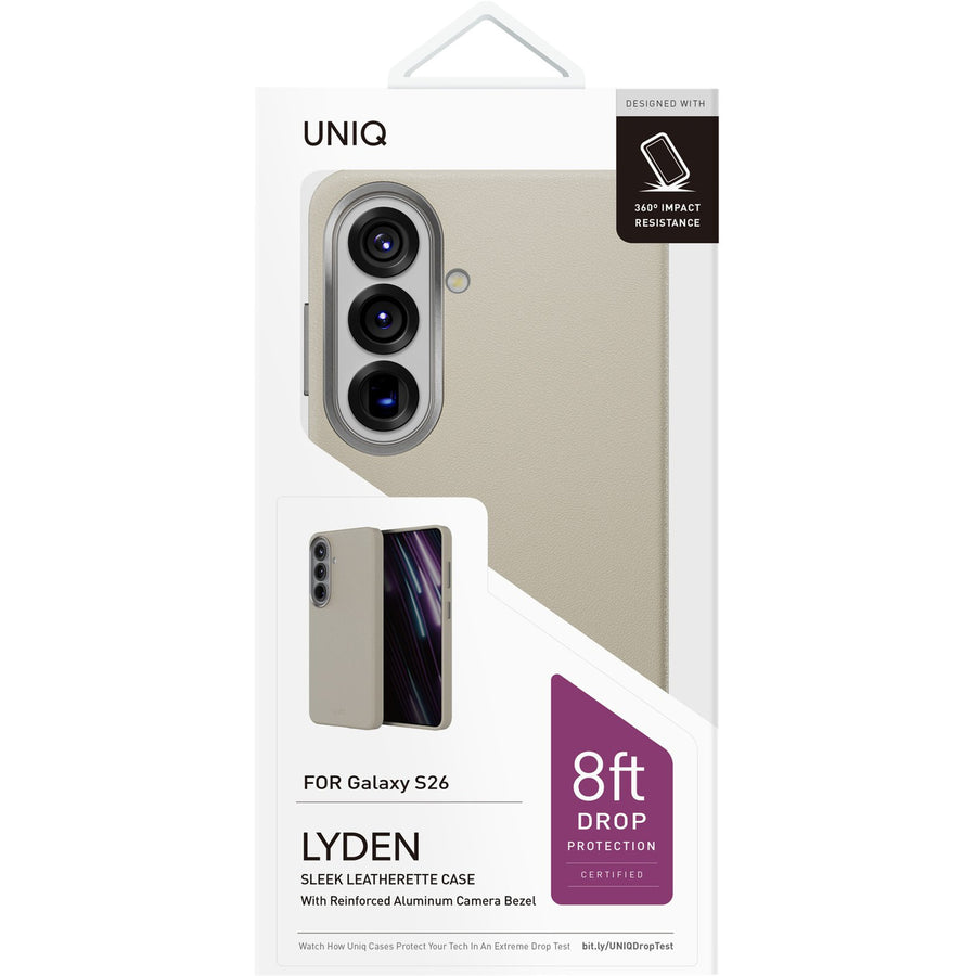 Uniq Galaxy S26 (2026)   Magclick Charging Lyden Case - Clay