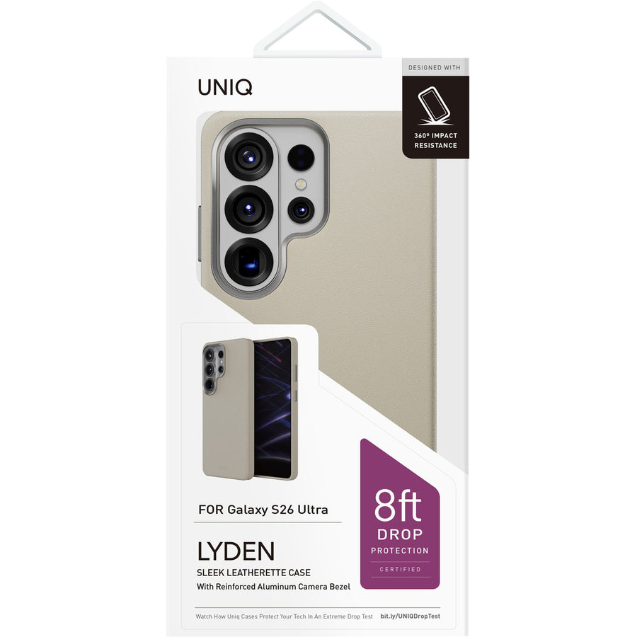 Uniq Galaxy S26 Ultra (2026)   Magclick Charging Lyden Case - Clay