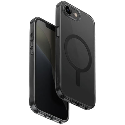 Uniq iPhone 17e/16e   Magclick Charging Lifepro Case - Vapour (Smoke Black)