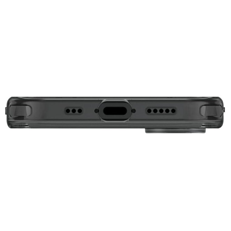 Uniq iPhone 17e/16e   Magclick Charging Lifepro Case - Vapour (Smoke Black)