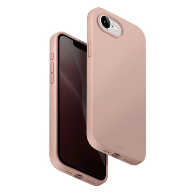 Uniq iPhone 17e/16e   Hybrid Lino Case - Blush Pink