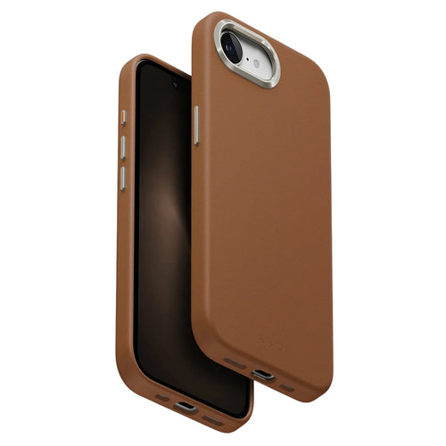 Uniq iPhone 17e/16e   Magclick Charging Lyden Case - Caramel