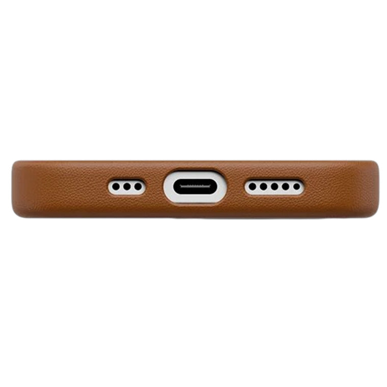 Uniq iPhone 17e/16e   Magclick Charging Lyden Case - Caramel