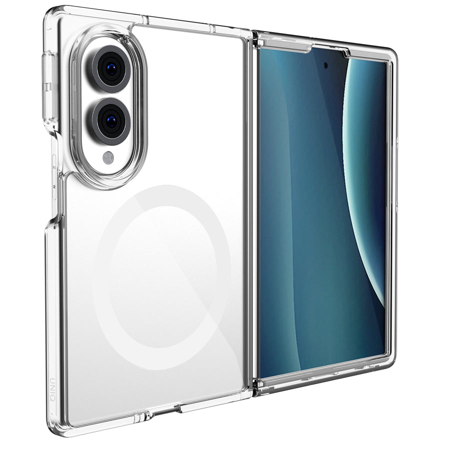 Uniq Galaxy Z Fold8 Magclick Charging  Lifepro Xtreme Case - Crystal Clear
