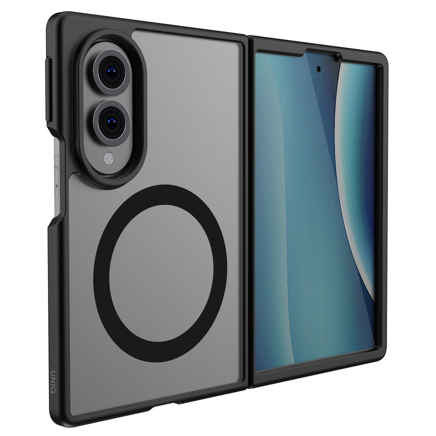 Uniq Galaxy Z Fold8   Magclick Charging Veren Case - Smoky Frost