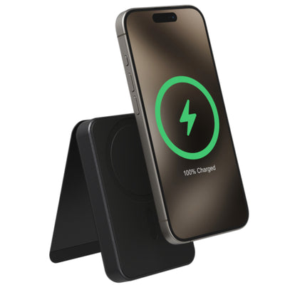 ZAGG 401113393 - Mophie UNV BTRY snap+ powerstation ministand 5K Qi2 - Black