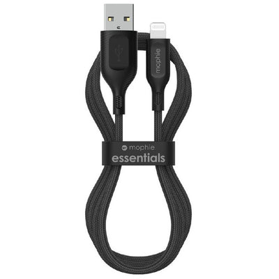 ZAGG Mophie Essential  USB-A to Lightning Cable - 1m - Black