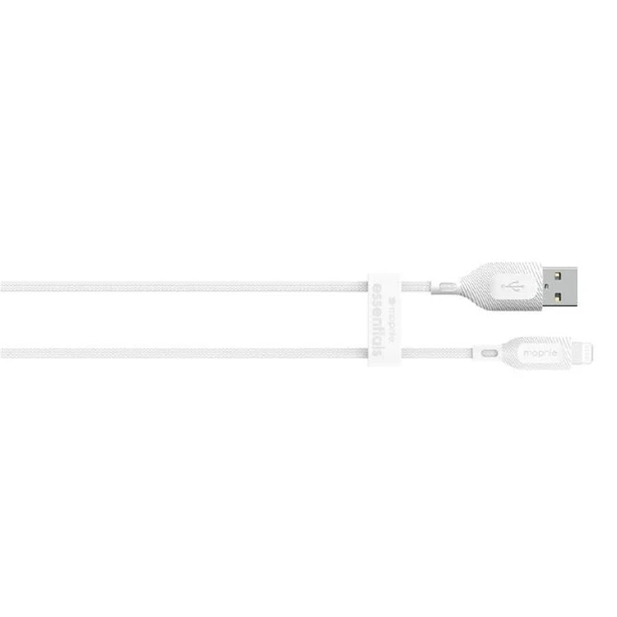 ZAGG 409913190 - Mophie Essential USB-A-Lightning Cable Braided 2M - White