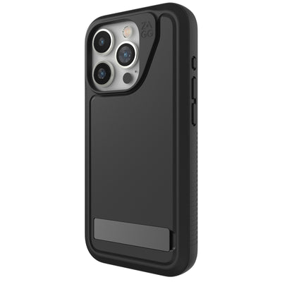 Zagg International 702312726 – ZAGG Everest Snap mit Ständer – iPhone 15 Pro – Schwarz