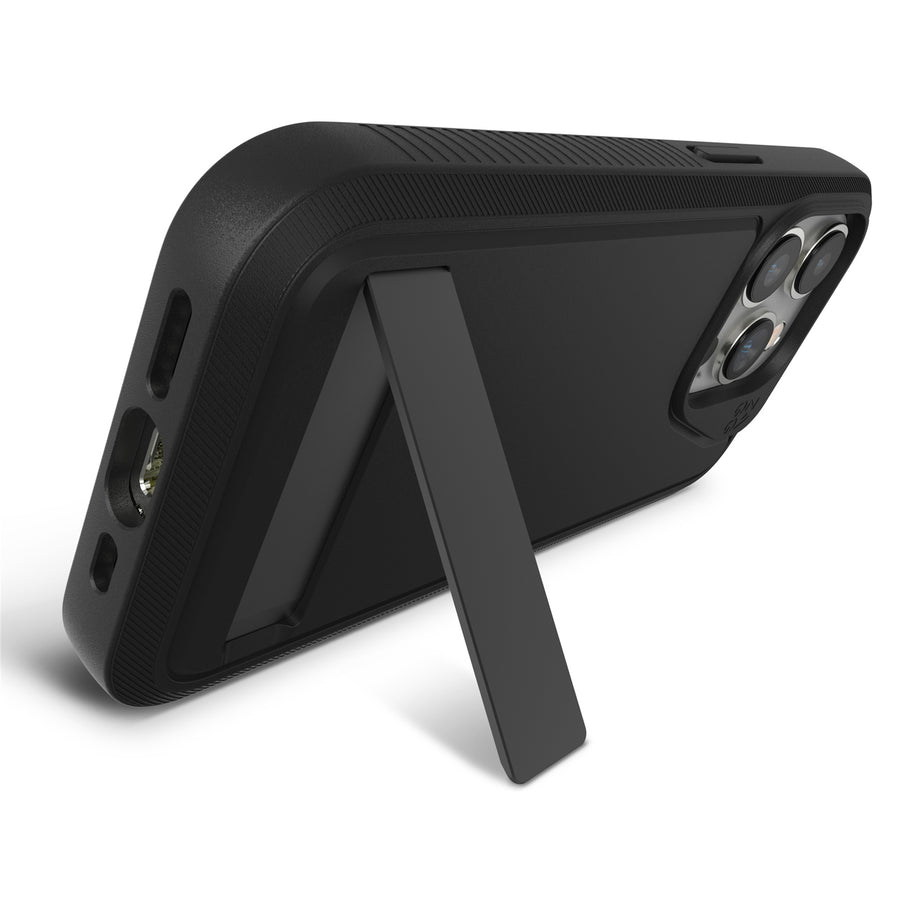 Zagg International 702312726 - ZAGG Everest Snap w/ Kickstand - iPhone 15 Pro - Black