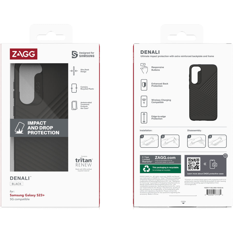 Zagg International 102011130 - ZAGG Denali - GS23+ - Black