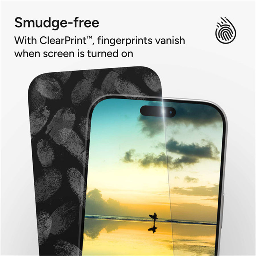 200118666 - ZAGG InvisibleShield Glass Elite Privacy 360 Screen Protector, Apple iPhone Pro Max