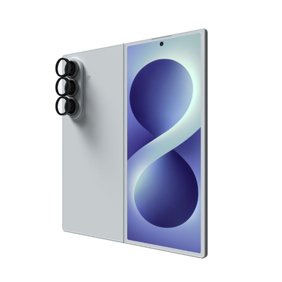 ZAGG Samsung Galaxy Z Fold8 Ultra (2026) InvisibleShield Glass Elite Camera Ring Protectors - Black