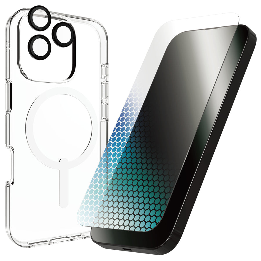 Zagg iPhone 16 Pro InvisibleShield Premium Infinity 3-in-1 Bundle