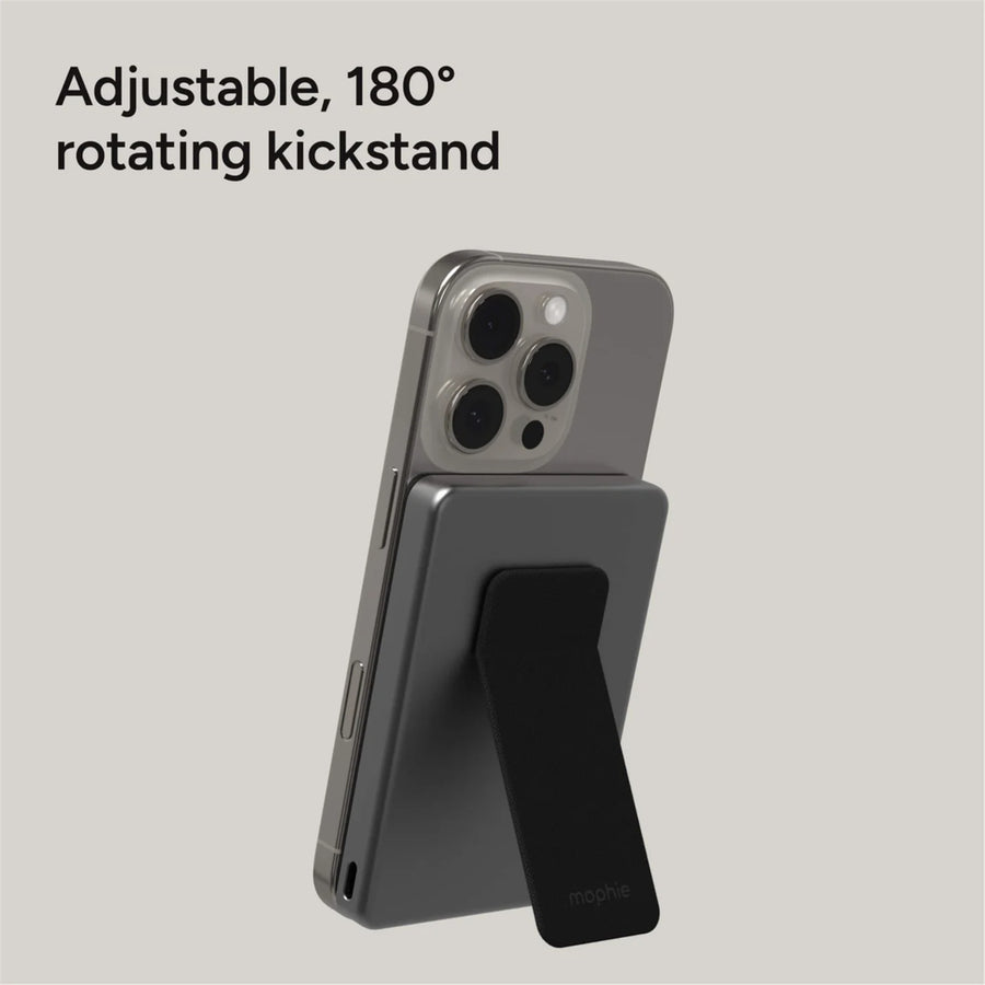 ZAGG 401118249 - mophie PowerStation mini with stand Qi2 Wireless 5k, Black