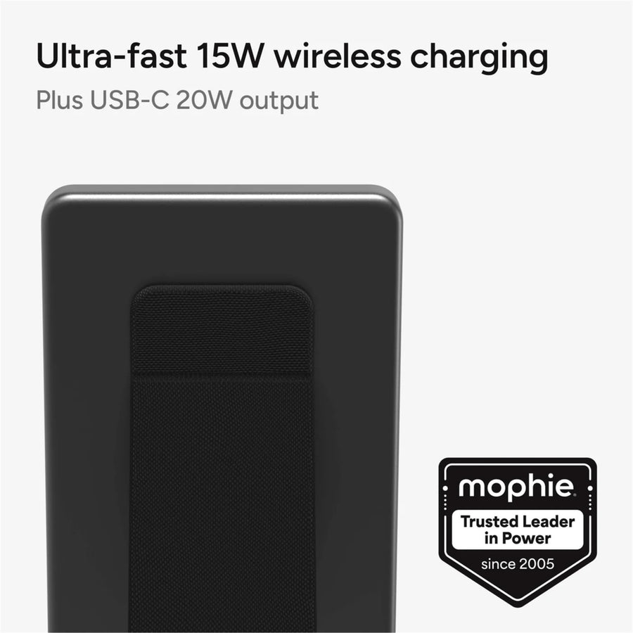 ZAGG 401118249 - mophie PowerStation mini with stand Qi2 Wireless 5k, Black