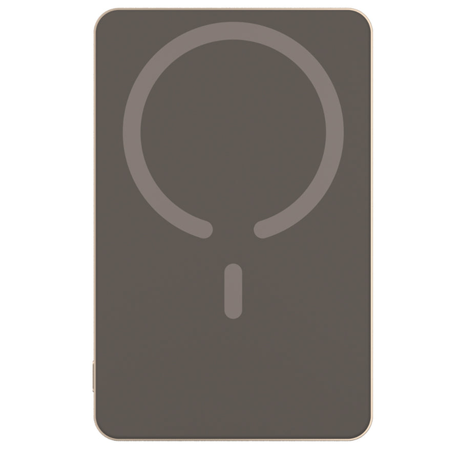 ZAGG 401120407 - mophie Snap+ Powerstation Mini 5K mag, Desert Titanium (WL 15W, 1C 20W)