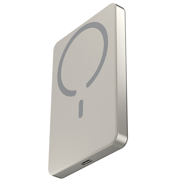 ZAGG 401120408 - mophie Snap+ Powerstation Mini 5K mag, Naturtitan (WL 15W, 1C 20W)