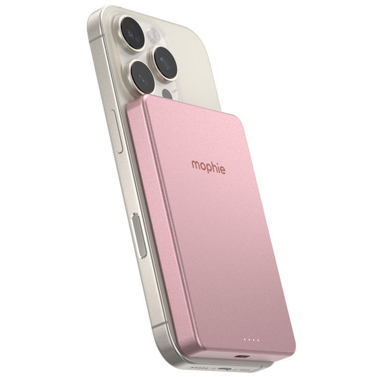 ZAGG 401120520 - mophie Snap+ Powerstation Mini 5K mag, Rose Gold (WL 15W, 1C 20W)