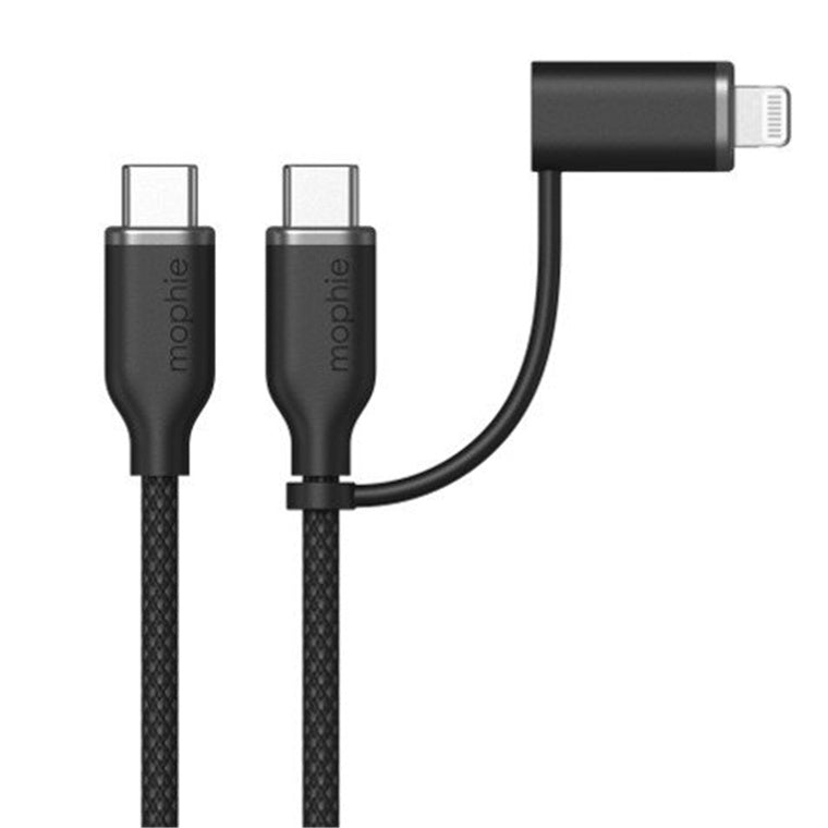 ZAGG 409916690 - mophie Chargestream Switch Tip Kabel, C-C-LTG, 1m Schwarz