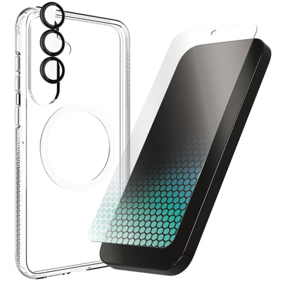 ZAGG InvisibleShield Premium 3-in-1 Bundle (CPS, XTR & Prem Lens) for Samsung Galaxy S25+