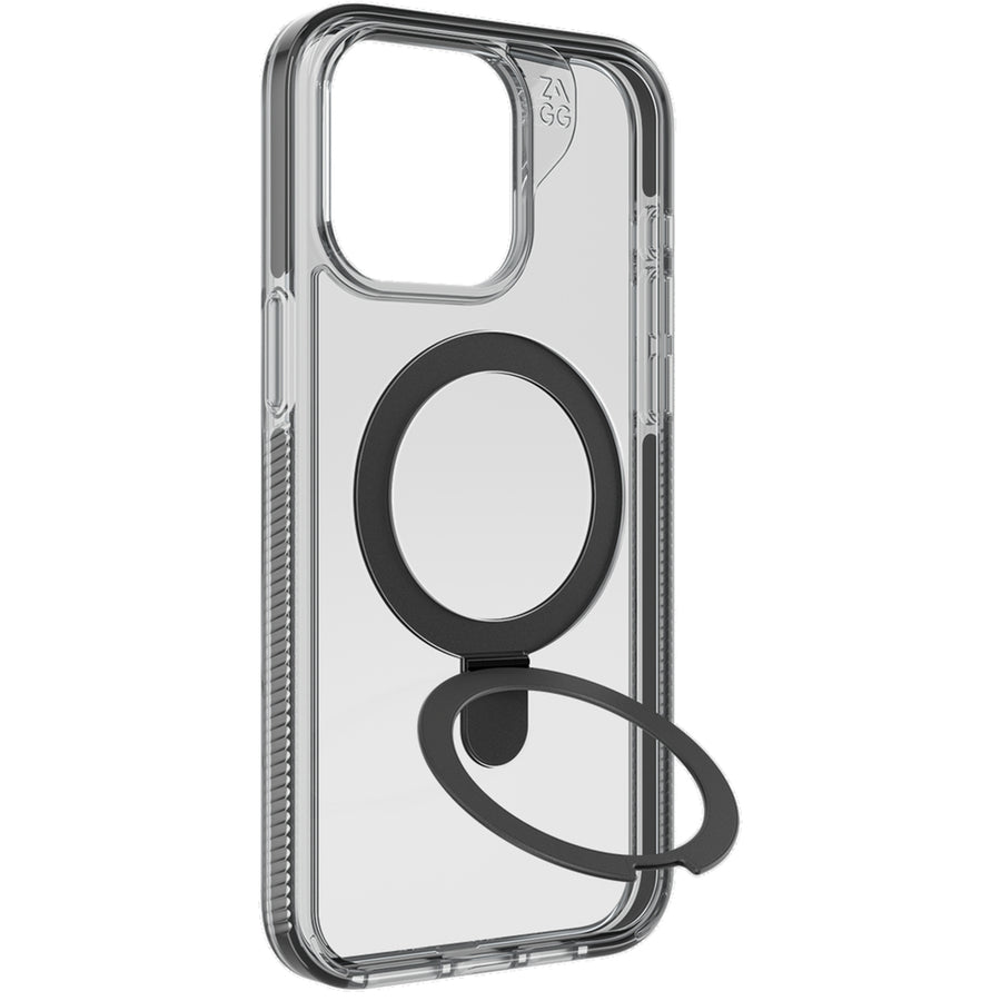 Zagg International 702313095 - ZAGG Santa Cruz Snap w/ Ringstand - iPhone 15 Pro - Black