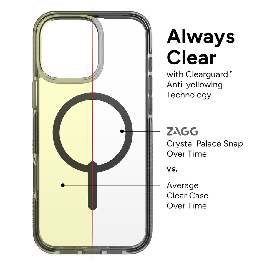 702315057 - Zagg iPhone 16 Pro Max Santa Cruz Snap Case - Midnight
