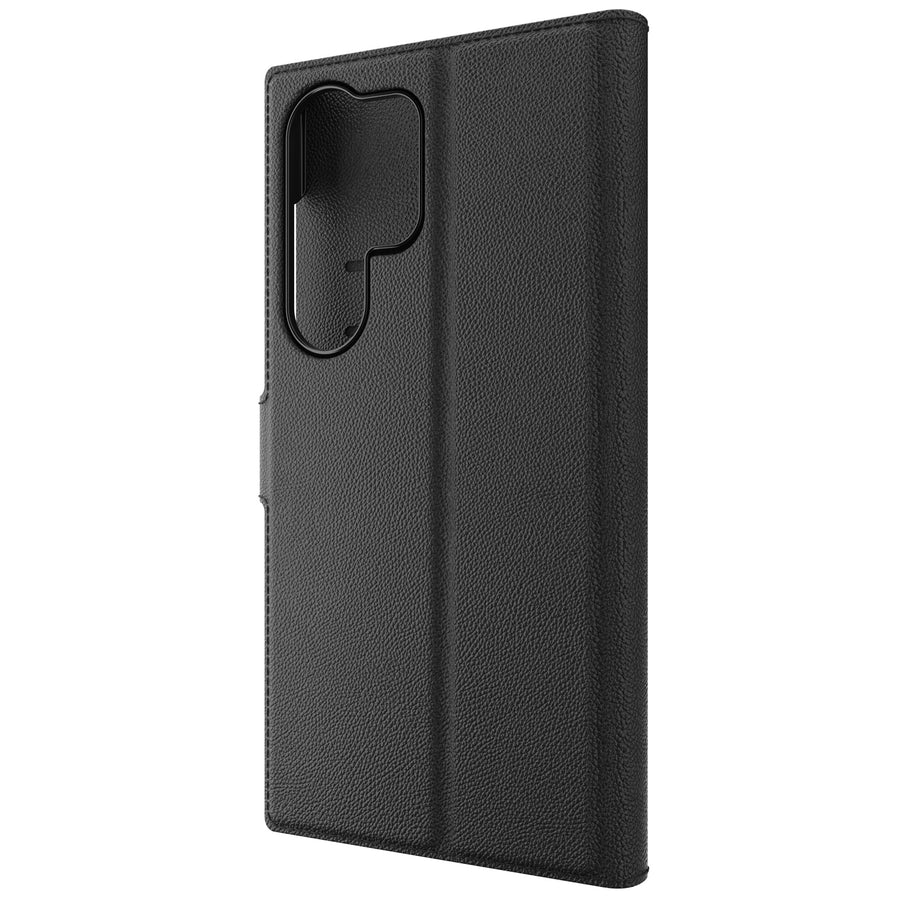 702317862 - ZAGG Essential Black Folio Case for Samsung Galaxy S25 Ultra