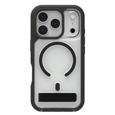 702320830 - ZAGG Rainier Snap Kickstand + Camera Control Button Case, Apple 17 Pro, Black (CC)