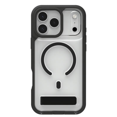 702320833 - ZAGG Rainier Snap Kickstand + Camera Control Button Case, Apple iPhone Pro Max, Black (CC)