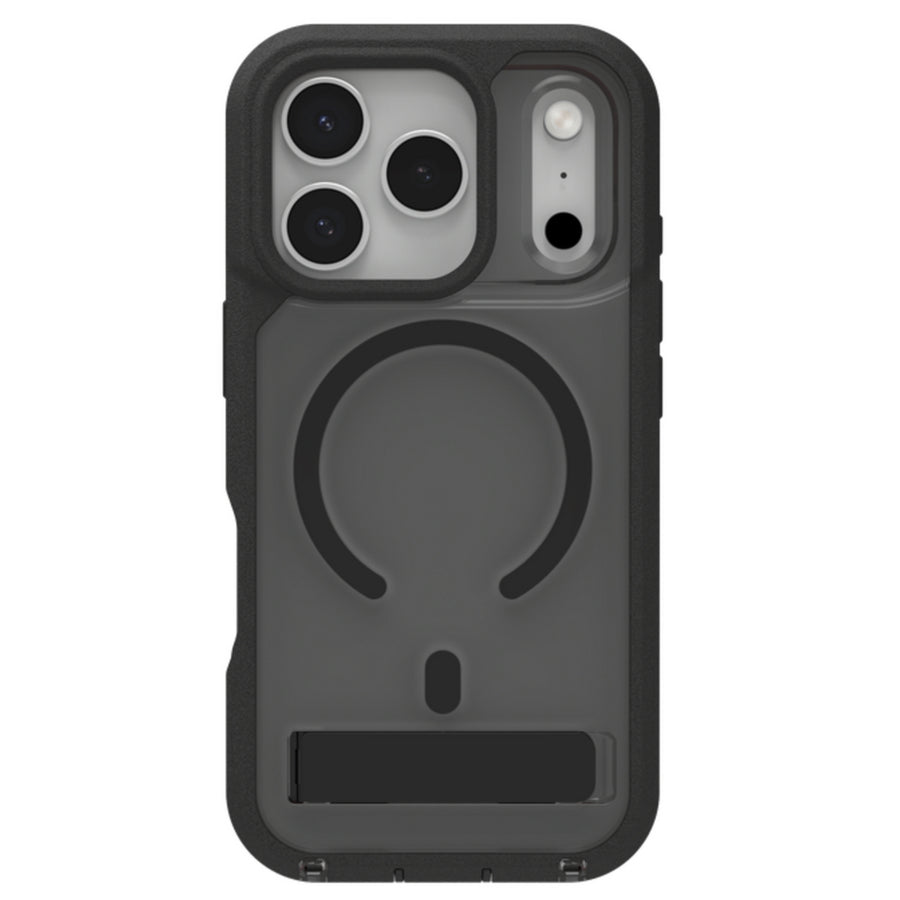 ZAGG   702320849  Rainier Snap Kickstand + Camera Control Button Case For