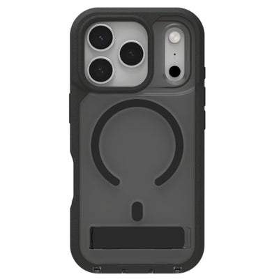 ZAGG   702320849  Rainier Snap Kickstand + Camera Control Button Case For