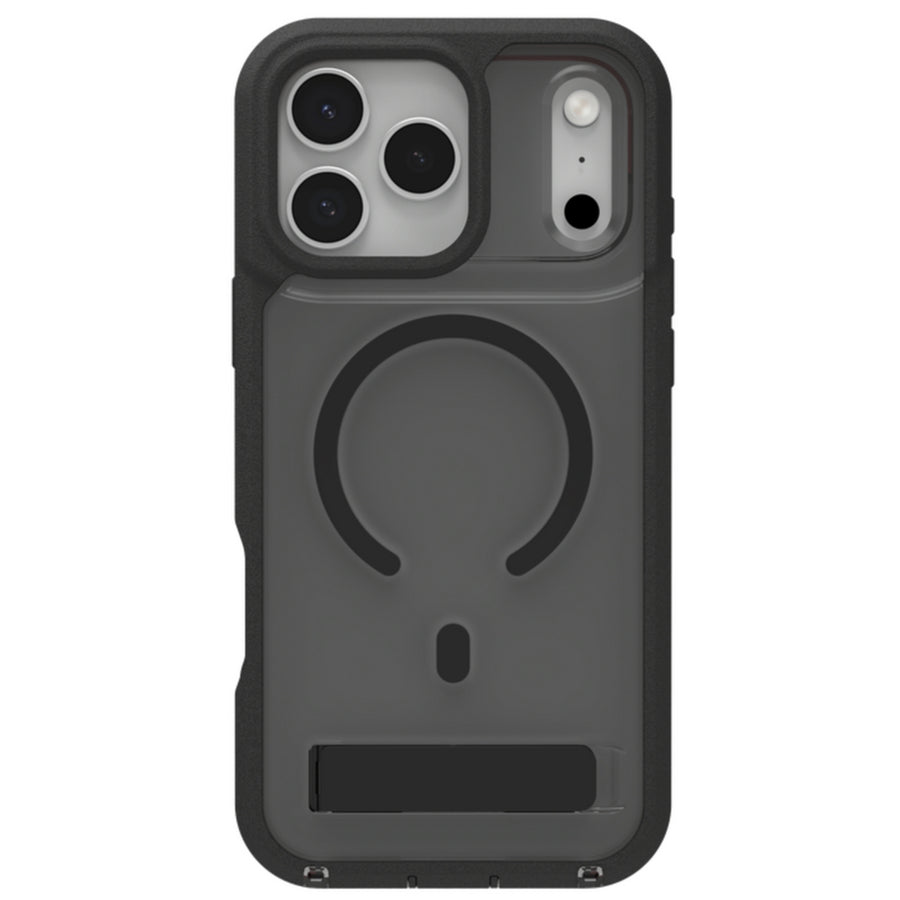ZAGG   702320850  Rainier Snap Kickstand + Camera Control Button Case For